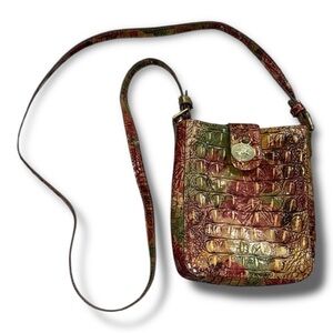 NWOT Brahmin Marley Melbourne Crossbody in Foliage